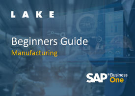 SAP Business One Beginners Guide for Manufacturing