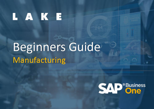 SAP Business One Beginners Guide for Manufacturing
